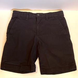 Gap Stretch Khaki Black Shorts